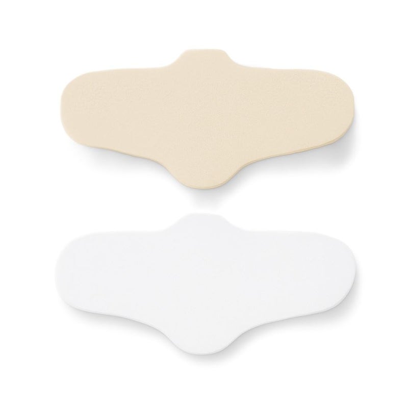 DKUUPEX Nose Patches for Daily Wear – 2-Pack Nose Bandage for Outdoor Use – 2 Beige + 2 White – Lightweight Nose Sun Patch for Travel - Image 1